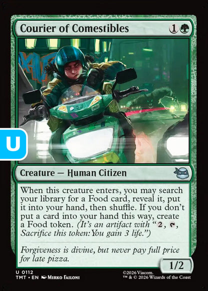 Courier of Comestibles TMT Creature Human Citizen NM