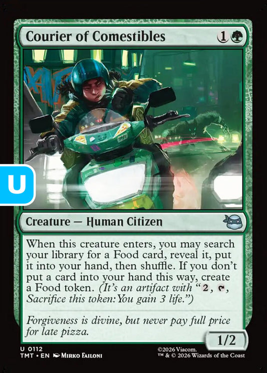 Courier of Comestibles TMT Creature Human Citizen NM