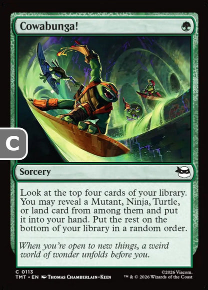 Cowabunga! TMT Sorcery  NM