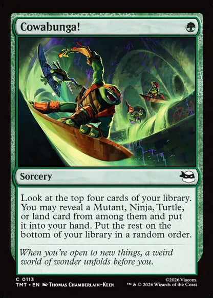 Cowabunga! TMT Sorcery  NM