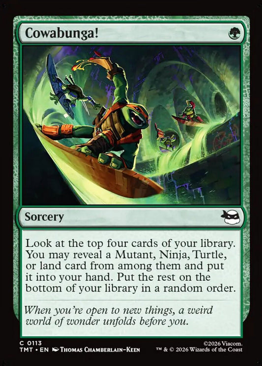 Cowabunga! TMT Sorcery  NM