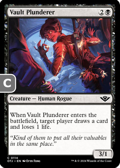 Vault Plunderer Creature Human Rogue OTJ NM
