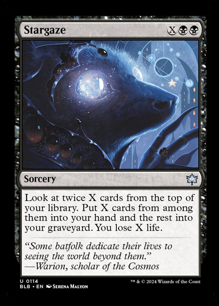 Stargaze BLB Sorcery  NM