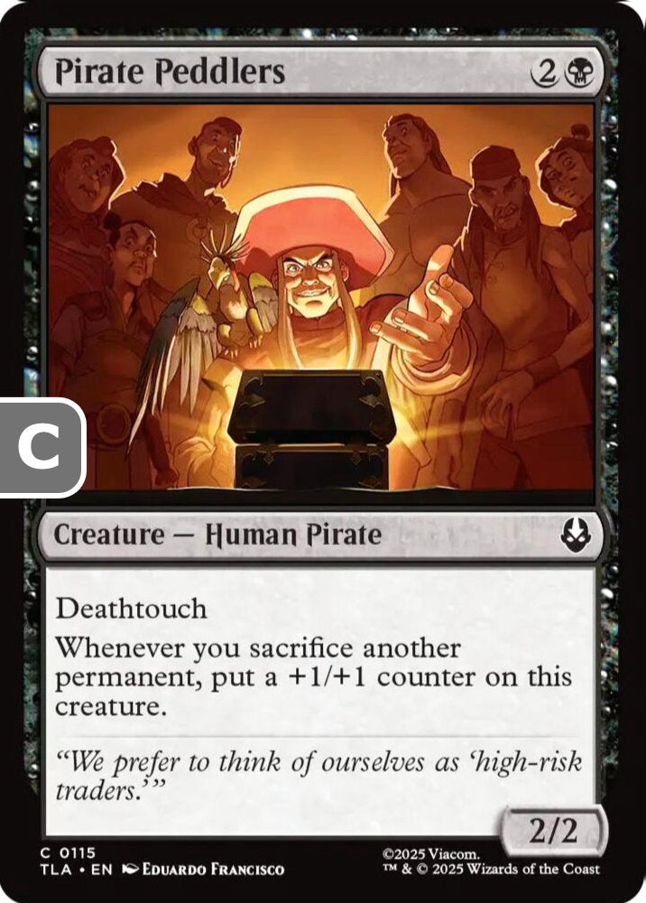 Pirate Peddlers TLA Creature Human Pirate NM