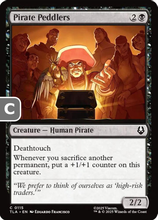 Pirate Peddlers TLA Creature Human Pirate NM