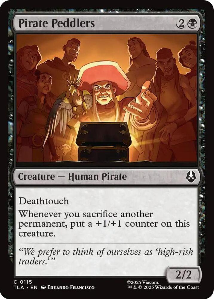 Pirate Peddlers TLA Creature Human Pirate NM