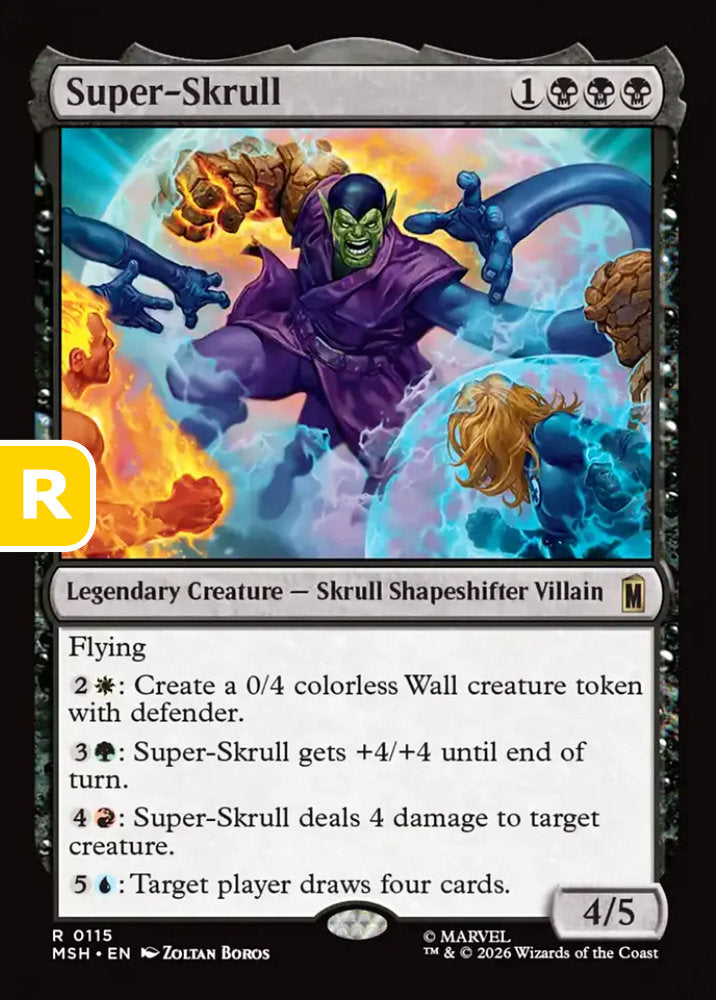 Super-Skrull MSH Legendary Creature Skrull Shapeshifter Villain NM