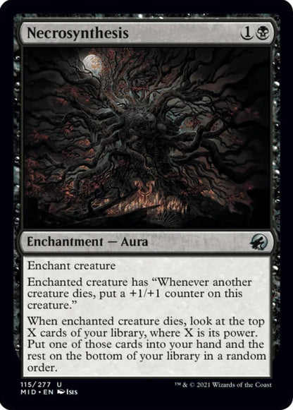 Necrosynthesis MID Enchantment Aura NM