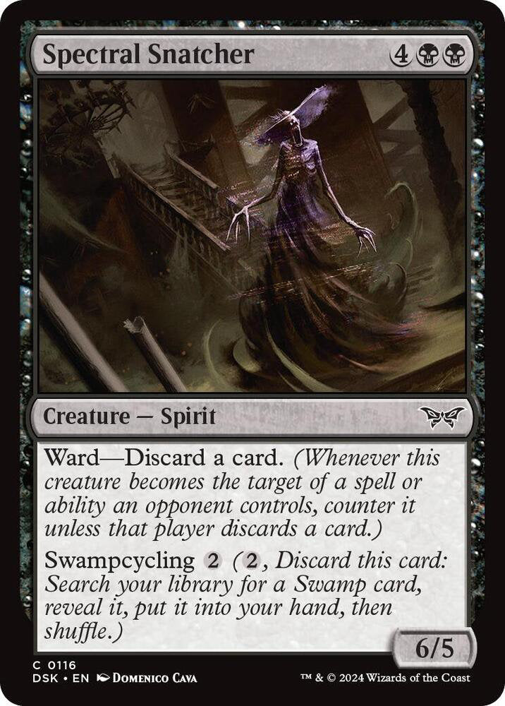 Spectral Snatcher DSK Creature Spirit NM