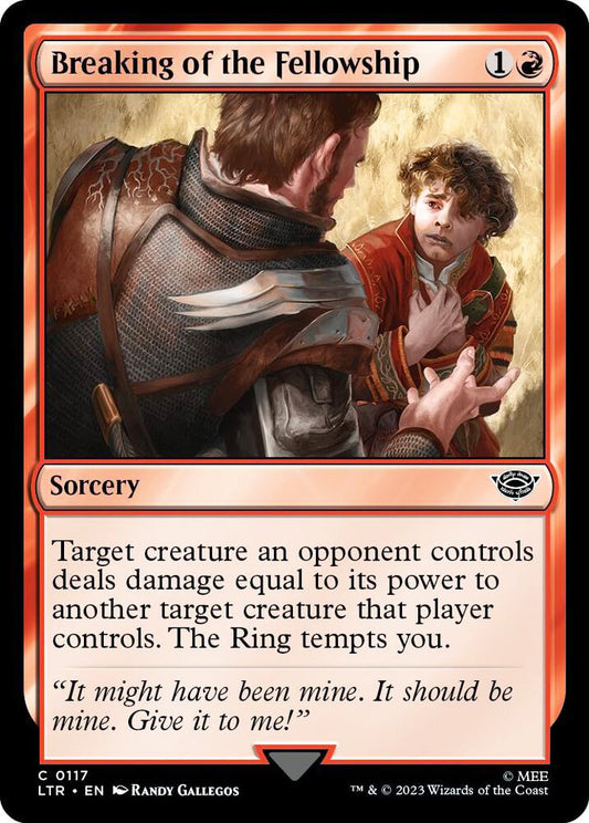 Breaking of the Fellowship LTR Sorcery  NM