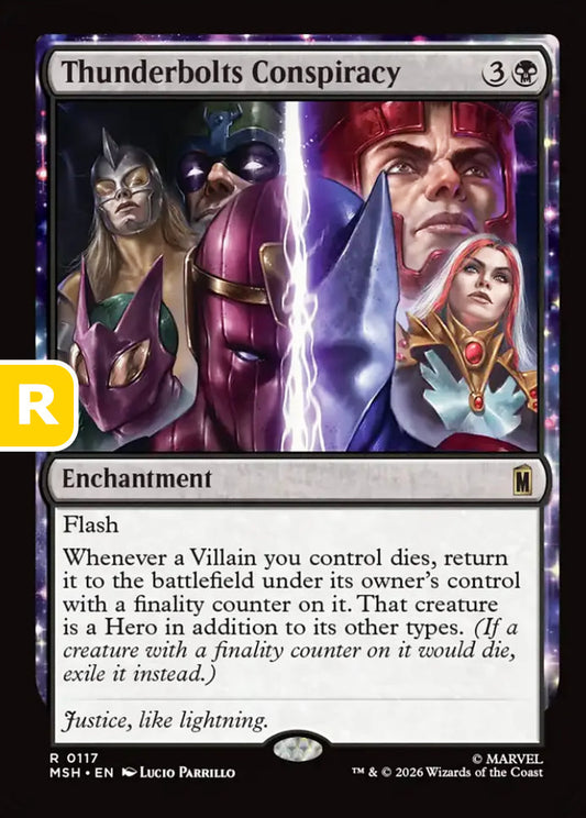 Thunderbolts Conspiracy MSH Enchantment  NM