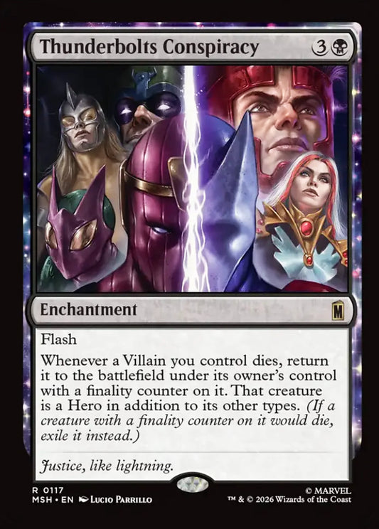 Thunderbolts Conspiracy MSH Enchantment  NM