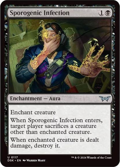 Sporogenic Infection DSK Enchantment Aura NM