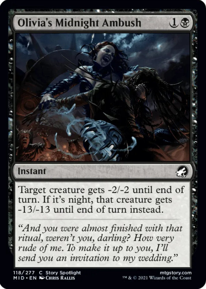 Olivia's Midnight Ambush MID Instant  NM