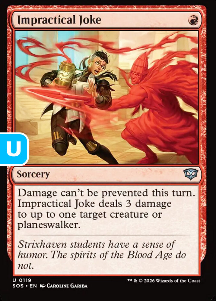 Impractical Joke SOS Sorcery  NM
