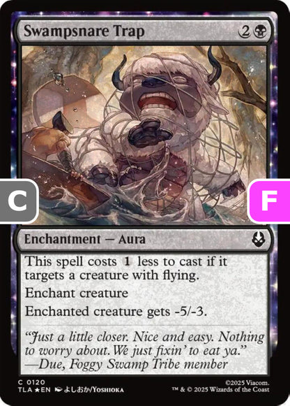 Swampsnare Trap TLA Enchantment Aura *Foil* NM