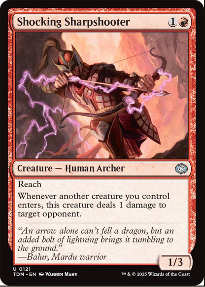 Shocking Sharpshooter TDM Creature Human Archer NM