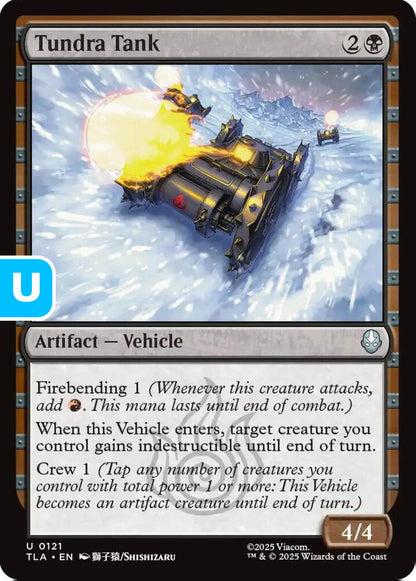 Tundra Tank TLA Artifact Vehicle NM