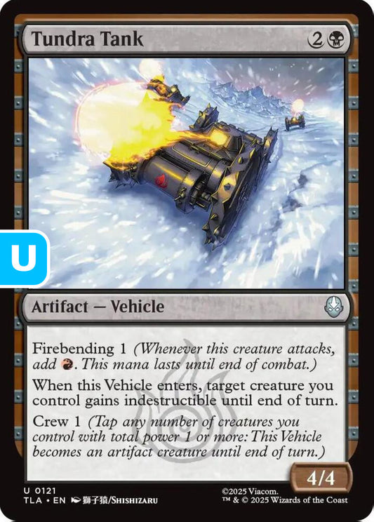 Tundra Tank TLA Artifact Vehicle NM