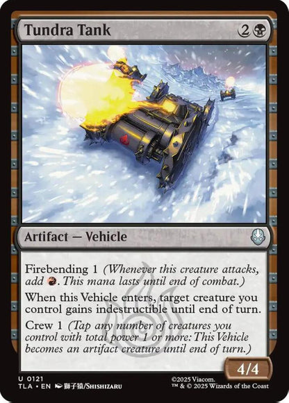 Tundra Tank TLA Artifact Vehicle NM