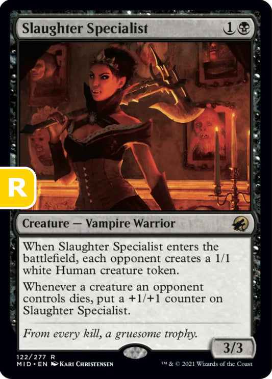 Slaughter Specialist MID Creature Vampire Warrior NM