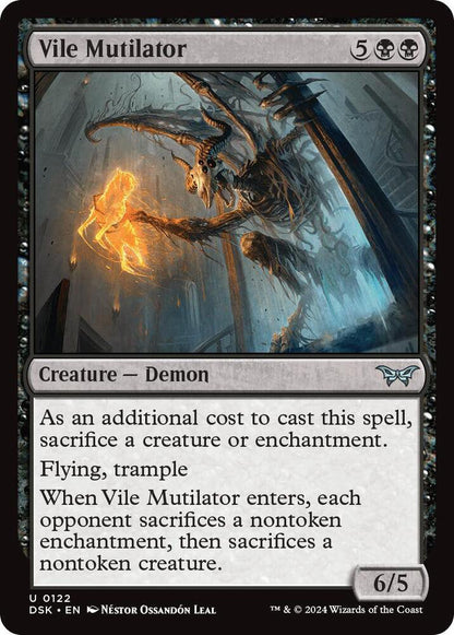 Vile Mutilator DSK Creature Demon NM