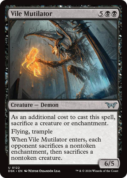 Vile Mutilator DSK Creature Demon NM