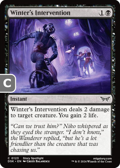 Winter's Intervention DSK Instant  NM