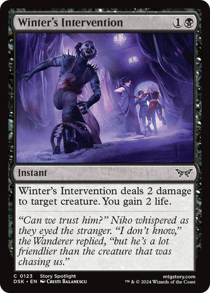 Winter's Intervention DSK Instant  NM