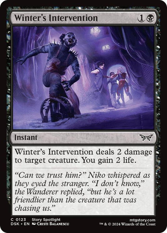 Winter's Intervention DSK Instant  NM