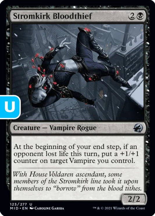 Stromkirk Bloodthief MID Creature Vampire Rogue NM