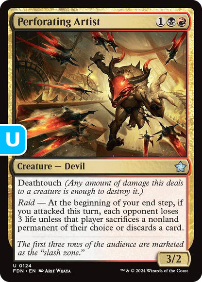 Perforating Artist FDN Creature Devil NM