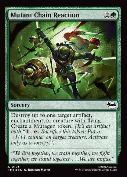 Mutant Chain Reaction TMT Sorcery  *Foil* NM