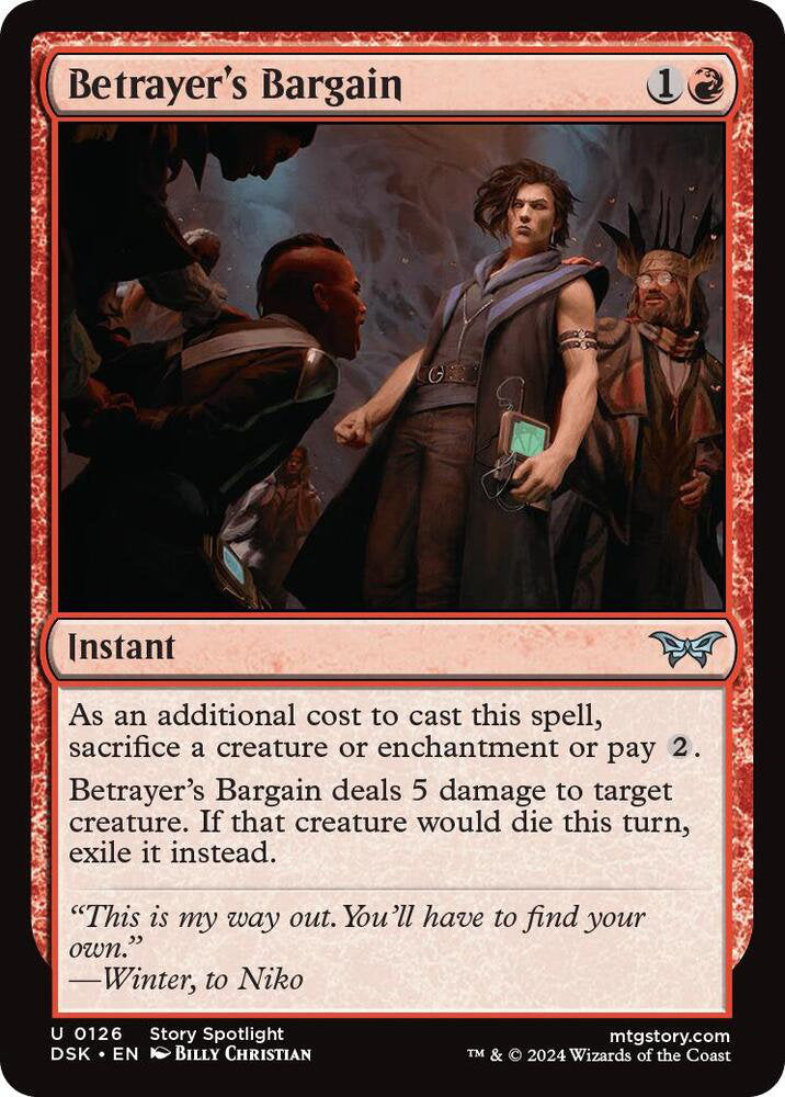 Betrayer's Bargain DSK Instant  NM