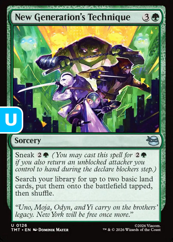 New Generation's Technique TMT Sorcery  NM
