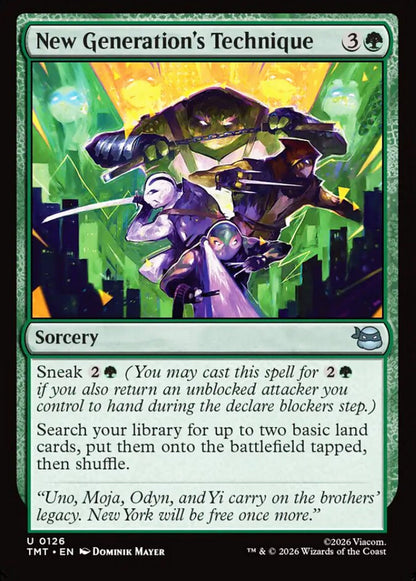 New Generation's Technique TMT Sorcery  NM