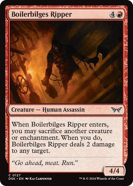 Boilerbilges Ripper DSK Creature Human Assassin NM