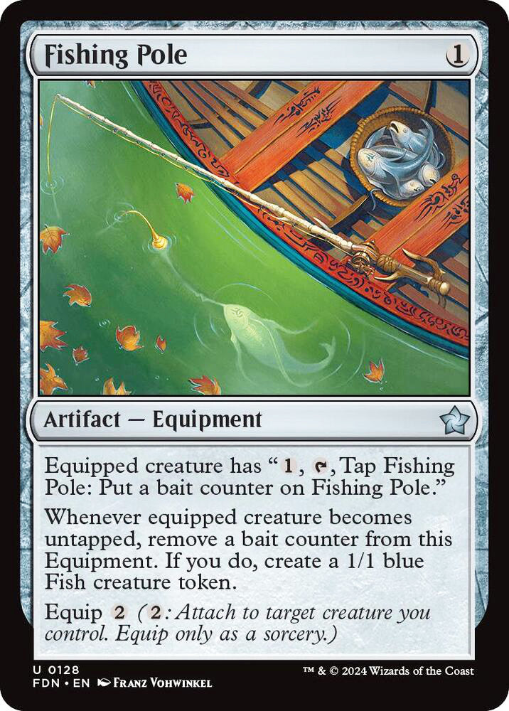 Fishing Pole FDN Artifact Equipment NM