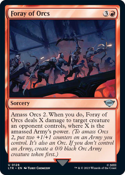 Foray of Orcs LTR Sorcery  NM