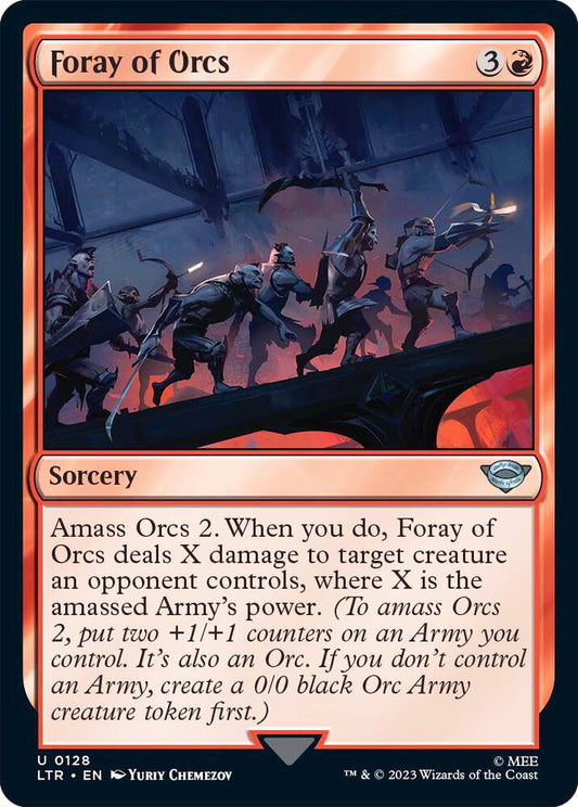 Foray of Orcs LTR Sorcery  NM