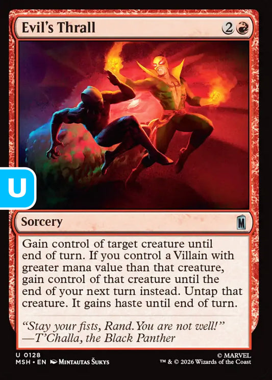 Evil's Thrall MSH Sorcery  NM