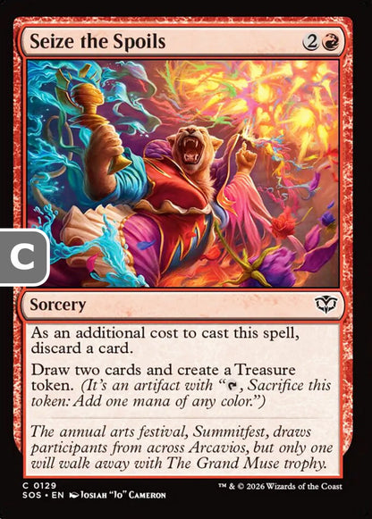 Seize the Spoils SOS Sorcery  NM