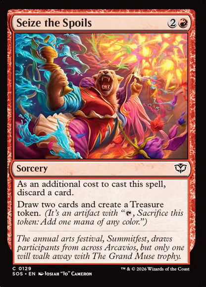 Seize the Spoils SOS Sorcery  NM