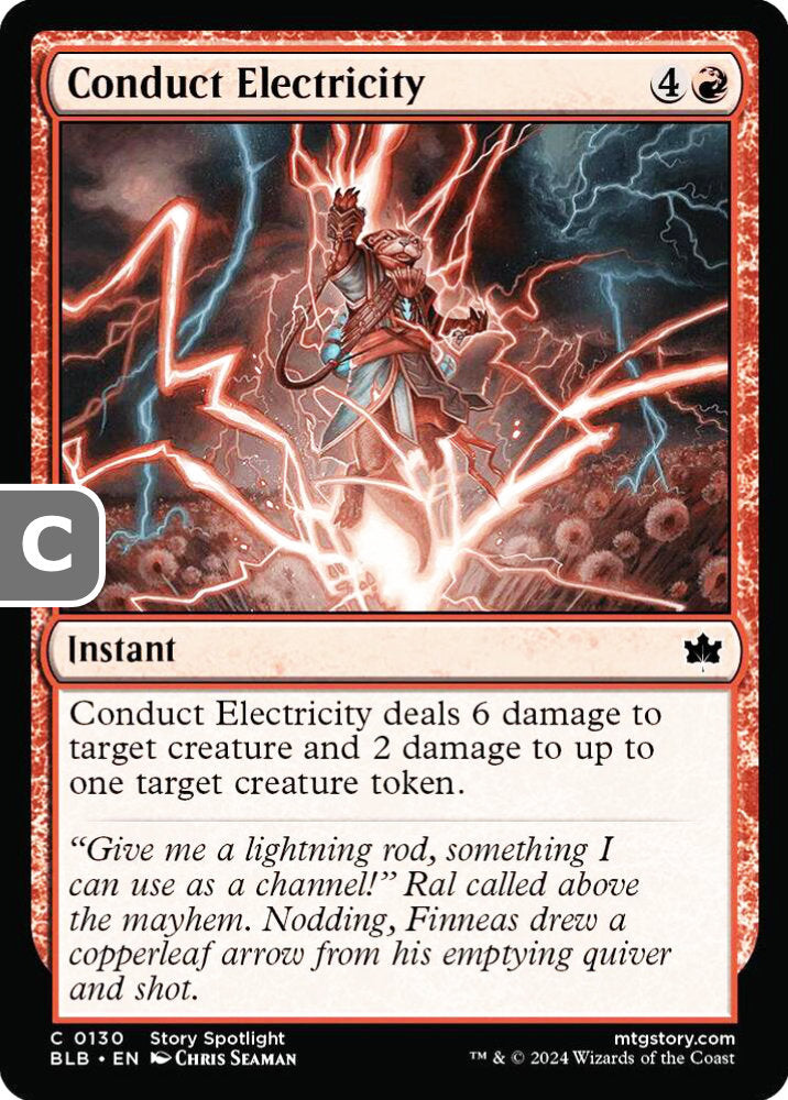 Conduct Electricity BLB Instant  NM