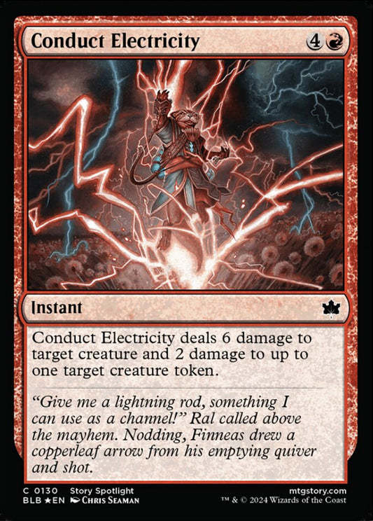 Conduct Electricity BLB Instant  *Foil* NM