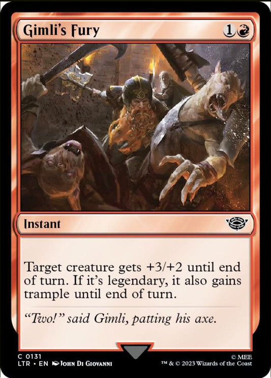 Gimli's Fury LTR Instant  NM