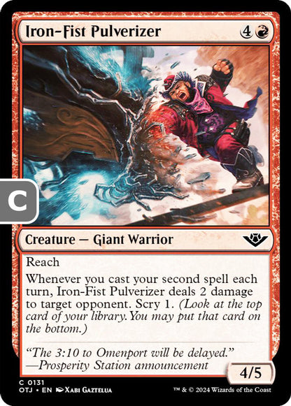 Iron-Fist Pulverizer Creature Giant Warrior NM