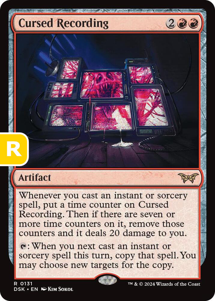 Cursed Recording DSK Artifact  NM