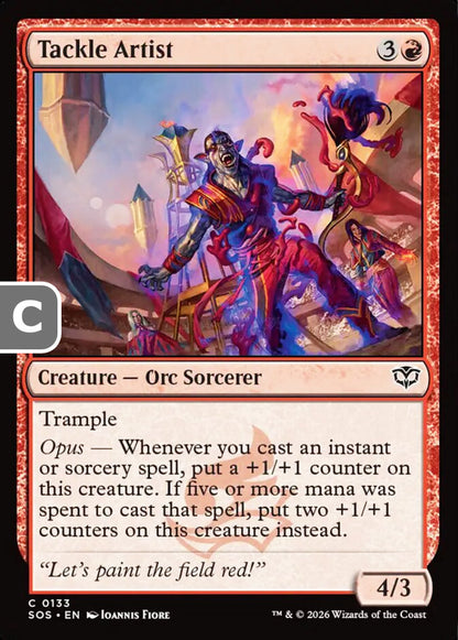 Tackle Artist SOS Creature  Orc Sorcerer NM