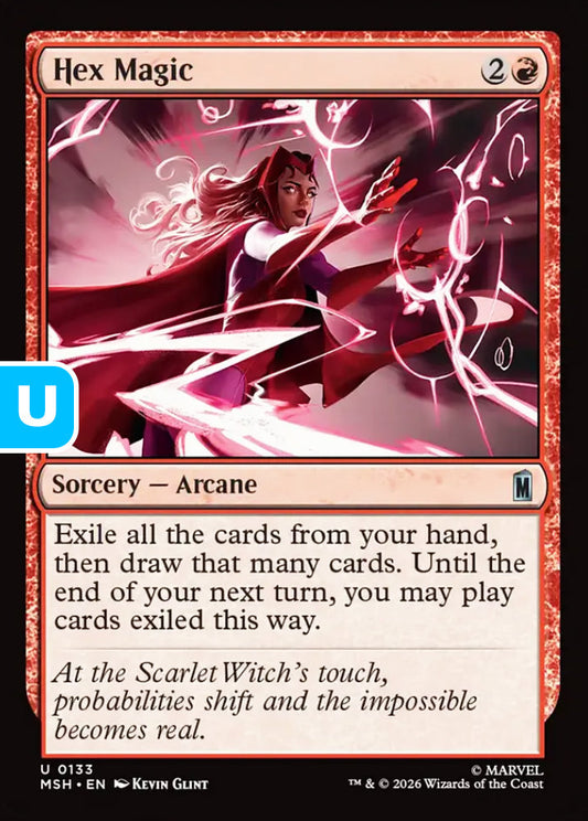 Hex Magic MSH Sorcery Arcane NM
